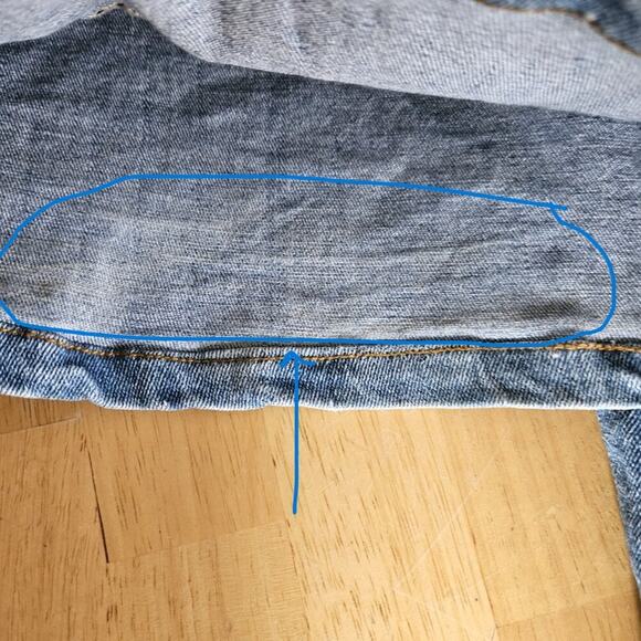 VTG Alexandra Bartlett Jeans Embellished Straight leg High Waisted - sz 20W - Picture 12 of 14